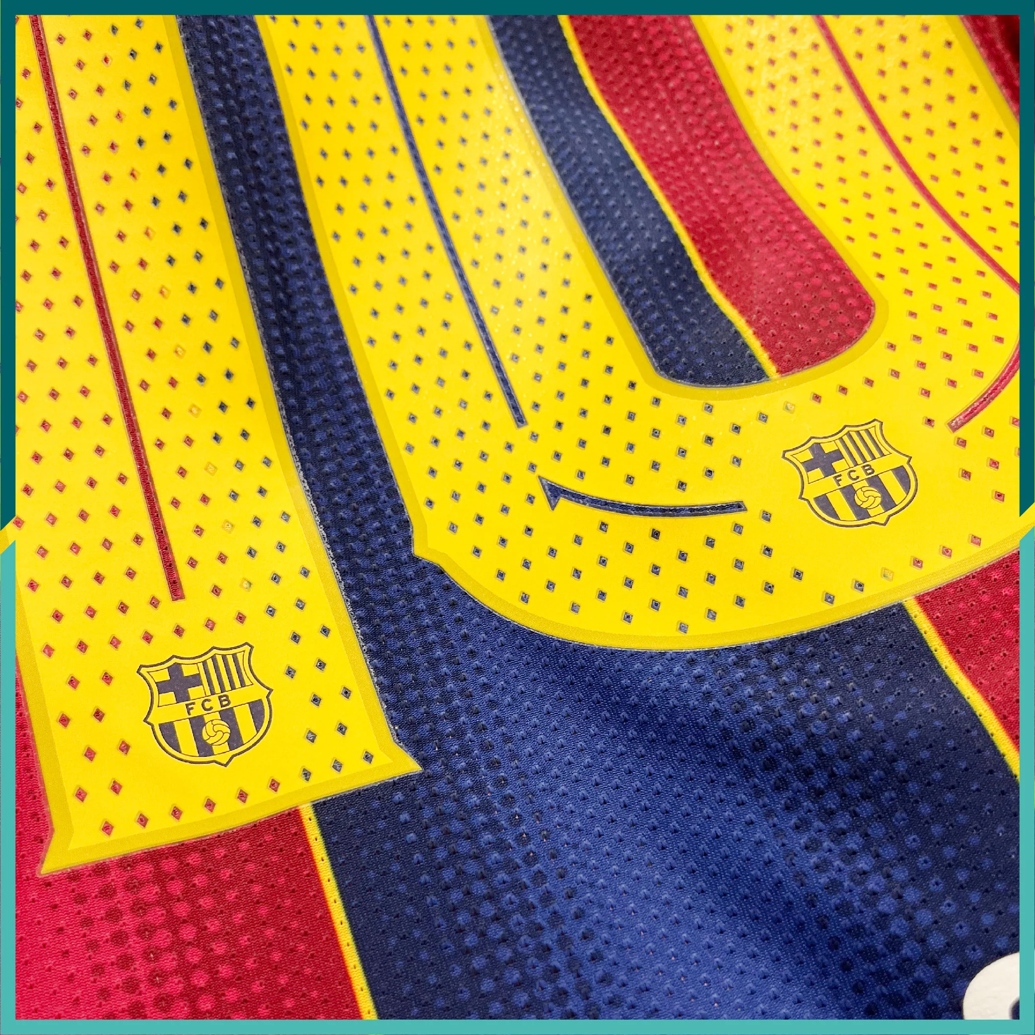 [連熨字、臂章、對賽日期] Player Issue 2020-21 巴塞隆拿主場球衣 - Image 7