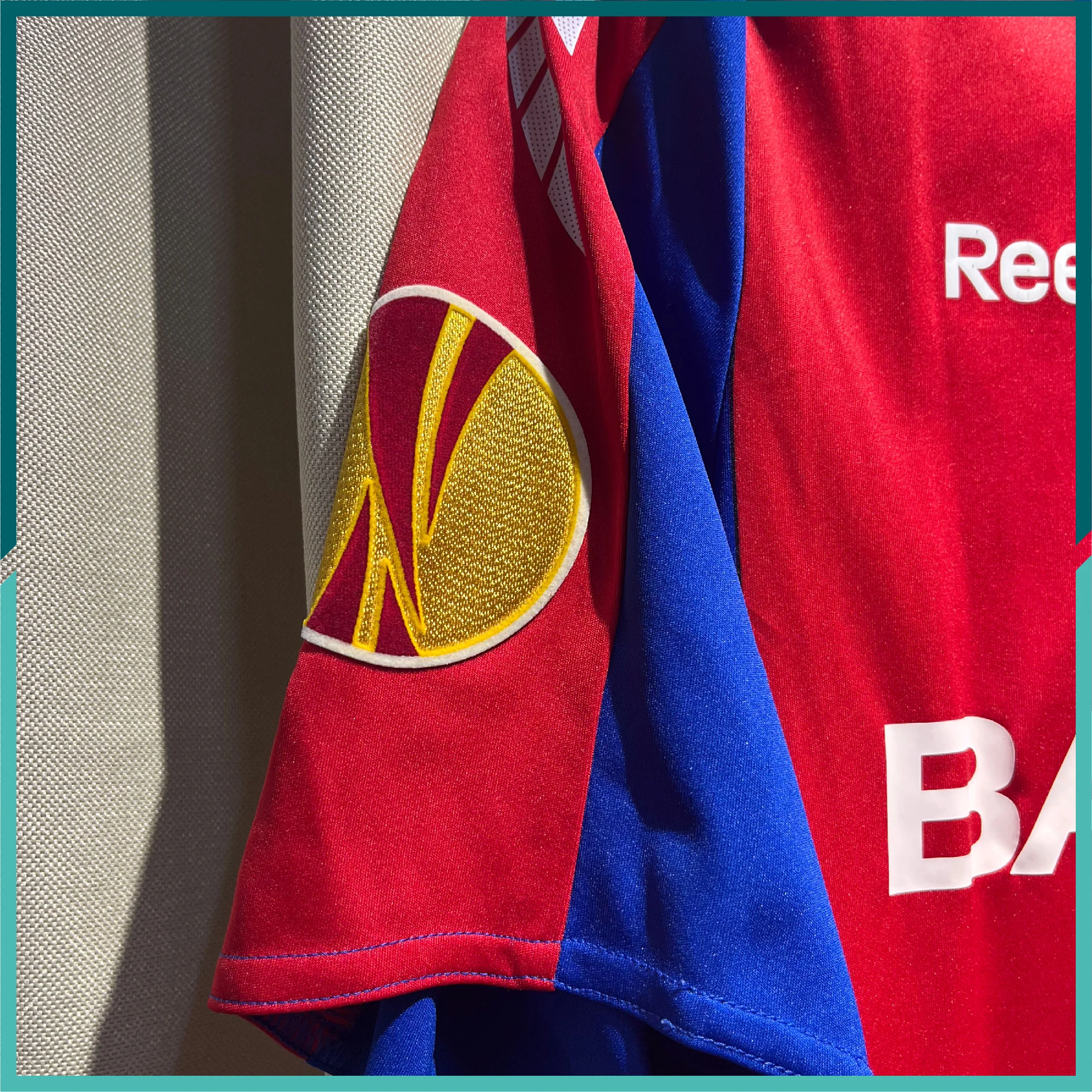 [連熨字、臂章] 2010 莫斯科中央陸軍主場球衣（歐霸盃版本） - Image 4