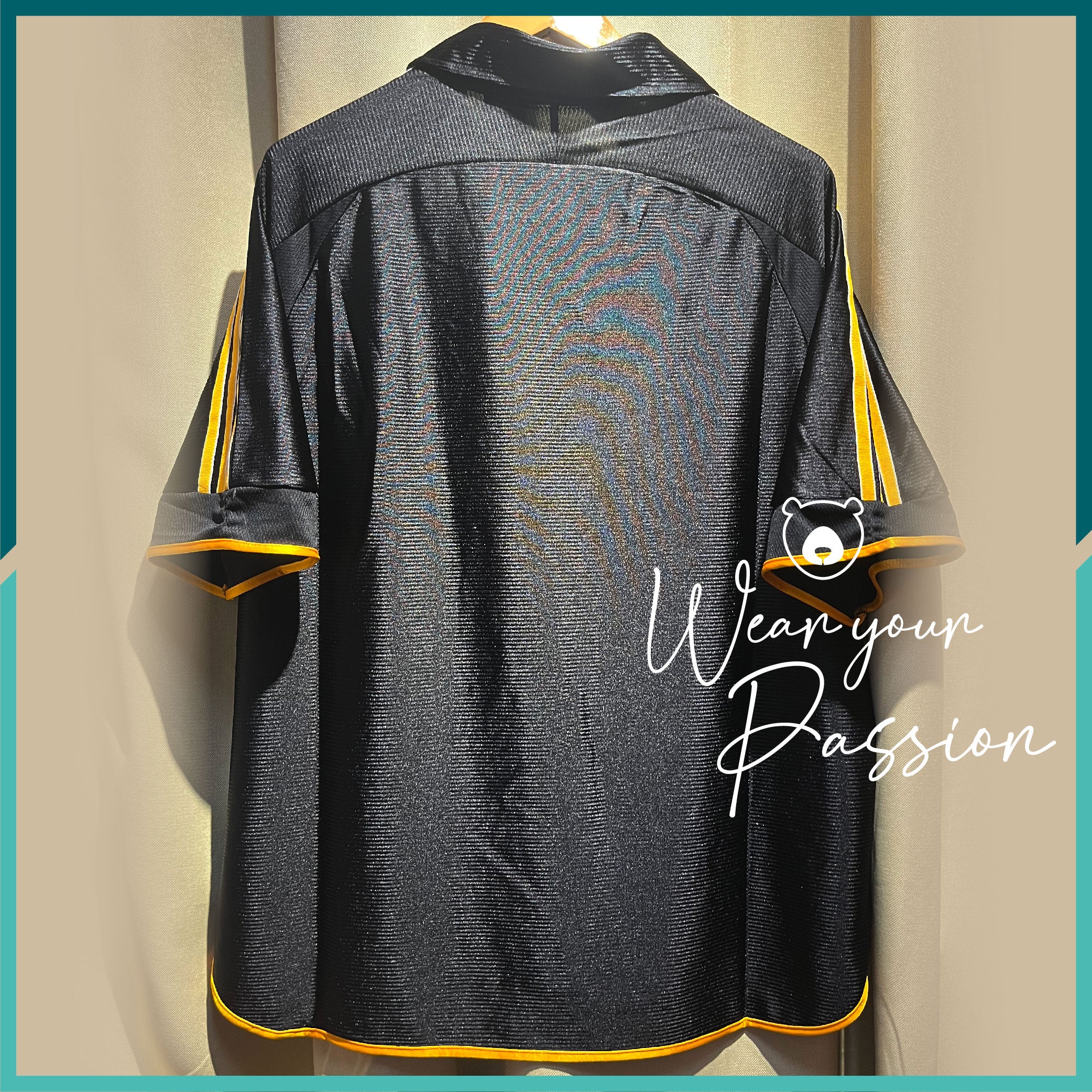 [連熨字] 2000 皇家馬德里官方復刻作客球衣 - Image 2
